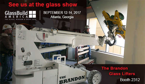 See us at the glass show. Booth 2312