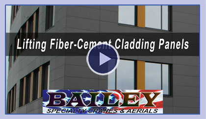 Lifting Fiber-Cement Cladding Panels