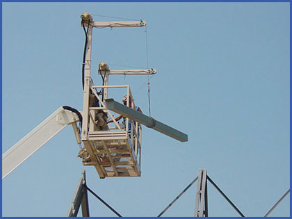 Winch Material Lifting